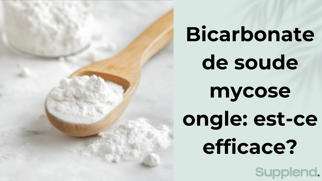 Le bicarbonate de sodium contre les mycoses des ongles