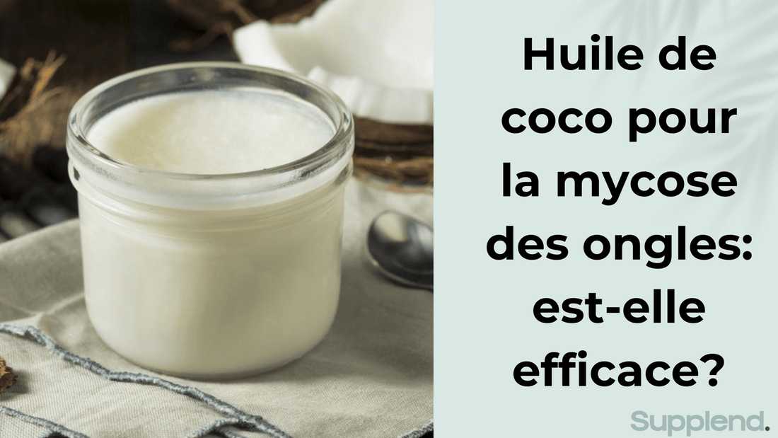 Huile de coco pour la mycose des ongles