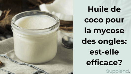 Huile de coco pour la mycose des ongles