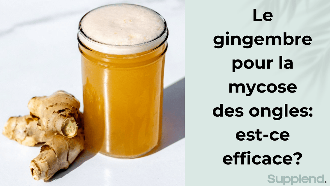 Le gingembre pour la mycose des ongles