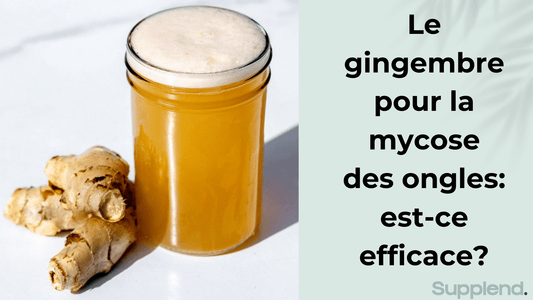 Le gingembre pour la mycose des ongles
