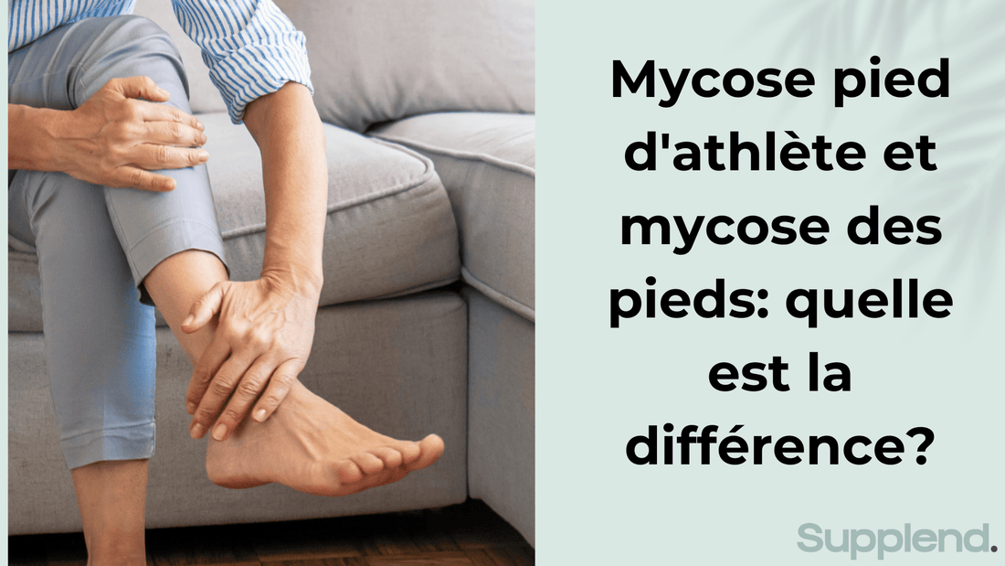 Mycose pied d'athlète et mycose des pieds: quelle est la différence?